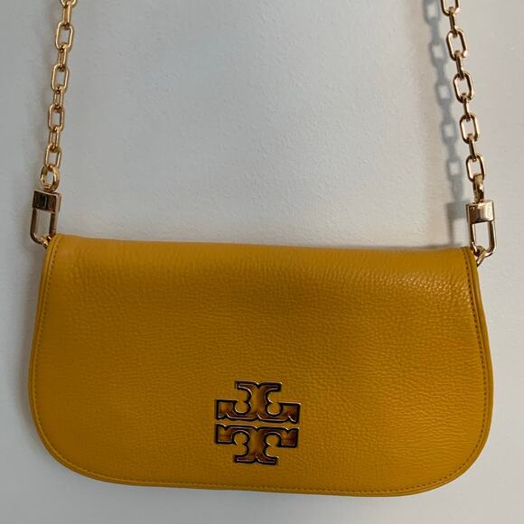 Tory Burch Britten Leather Bag - Picture 1 of 10